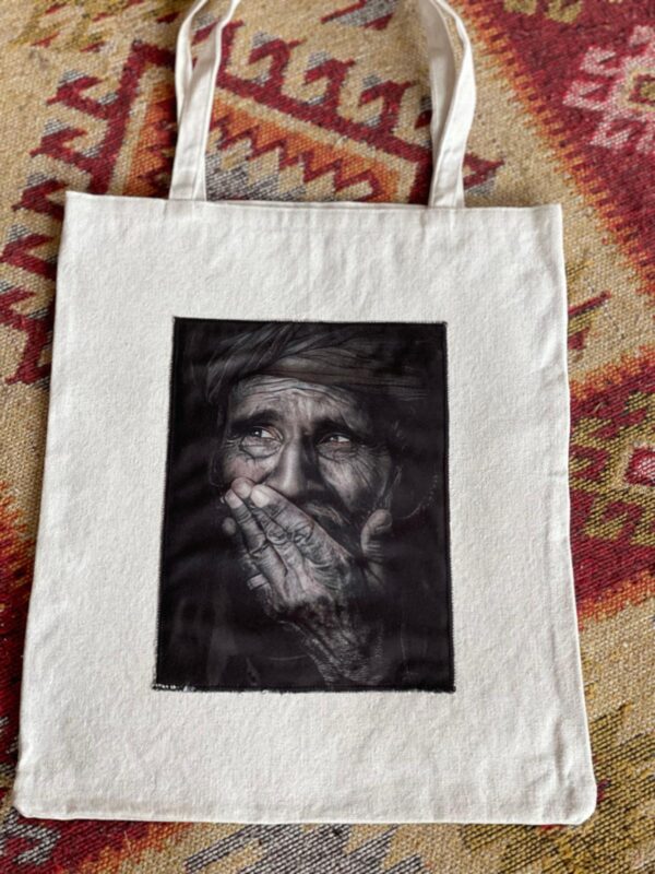 Sac en tissu avec portrait – Image 2