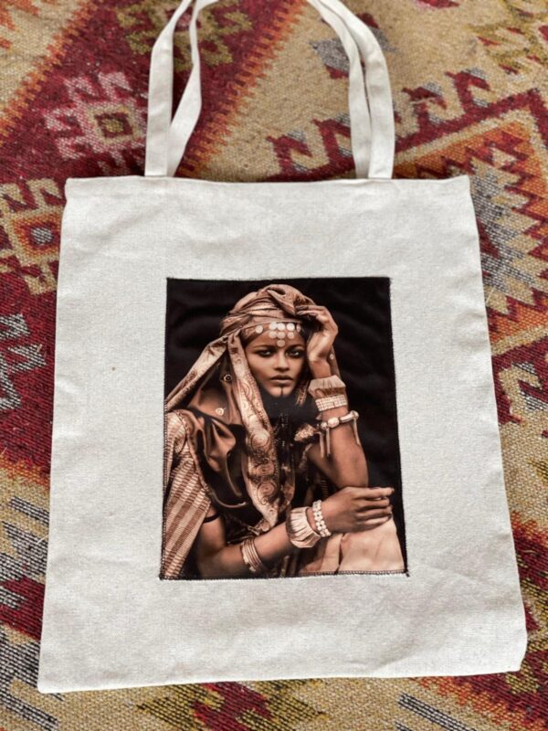Sac en tissu avec portrait – Image 3