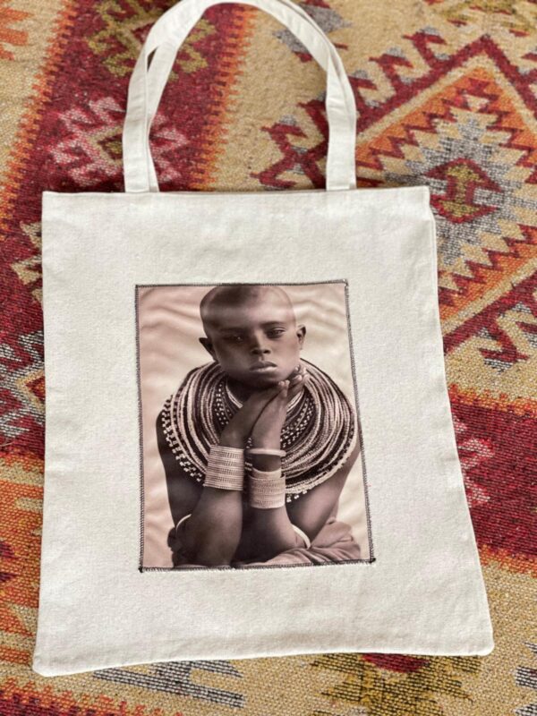 Sac en tissu avec portrait – Image 7
