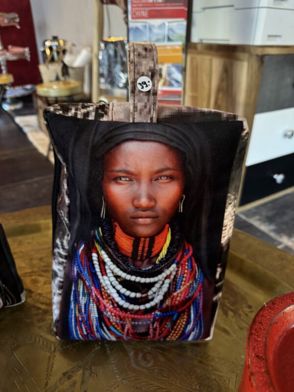 Trousse avec portrait