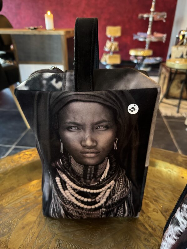 Trousse avec portrait